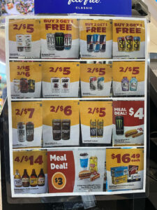 Fuel pumps at Moorpark Express Wash gas station